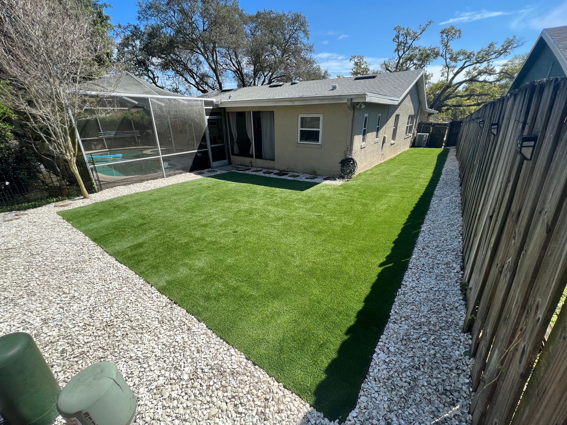 Artificial Turf Installation In St. Pete